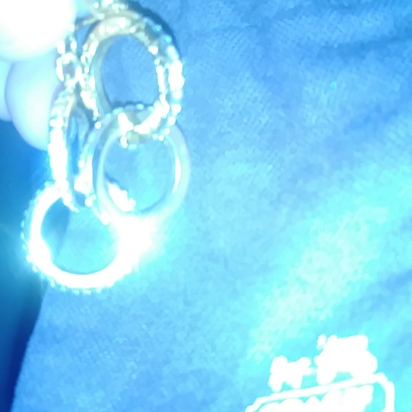 Coach earrings with bag - Picture 1 of 5